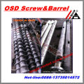 PP PE recycling pelletizing screw and barrel for plastic extrusion